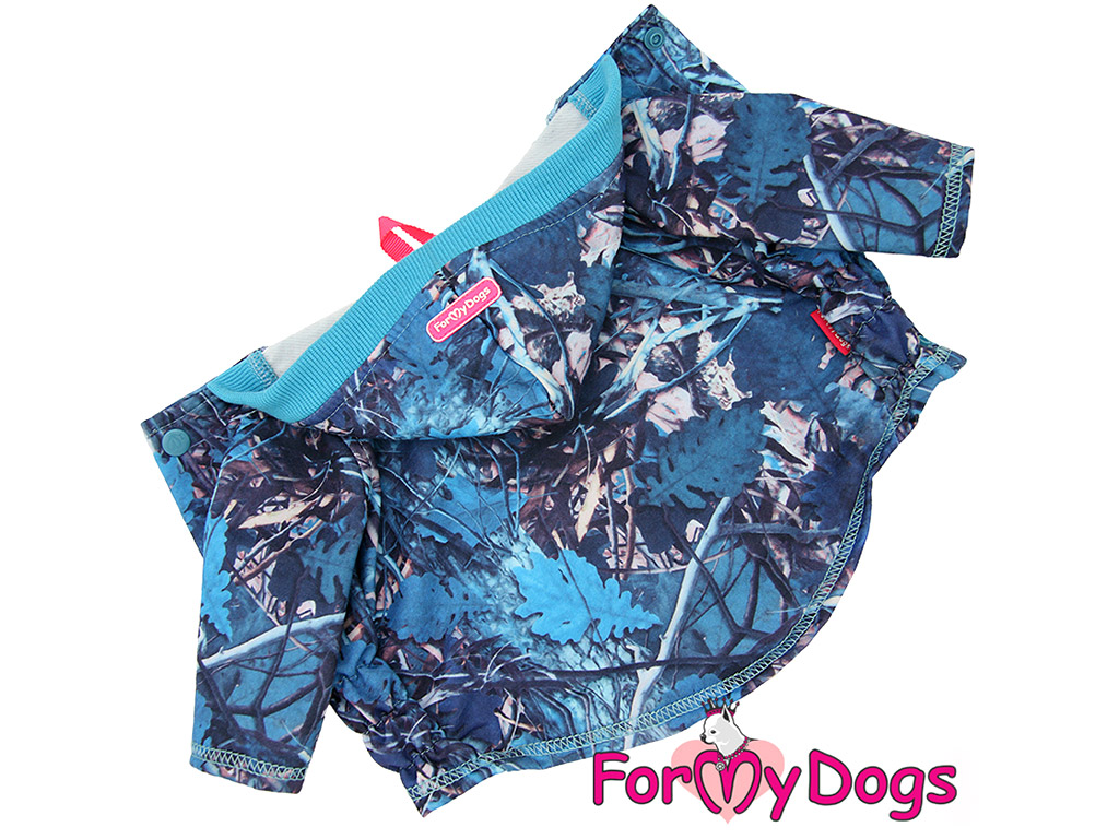 FOR MY DOGS mikina BLUE, modrá Velikost: 10/XS