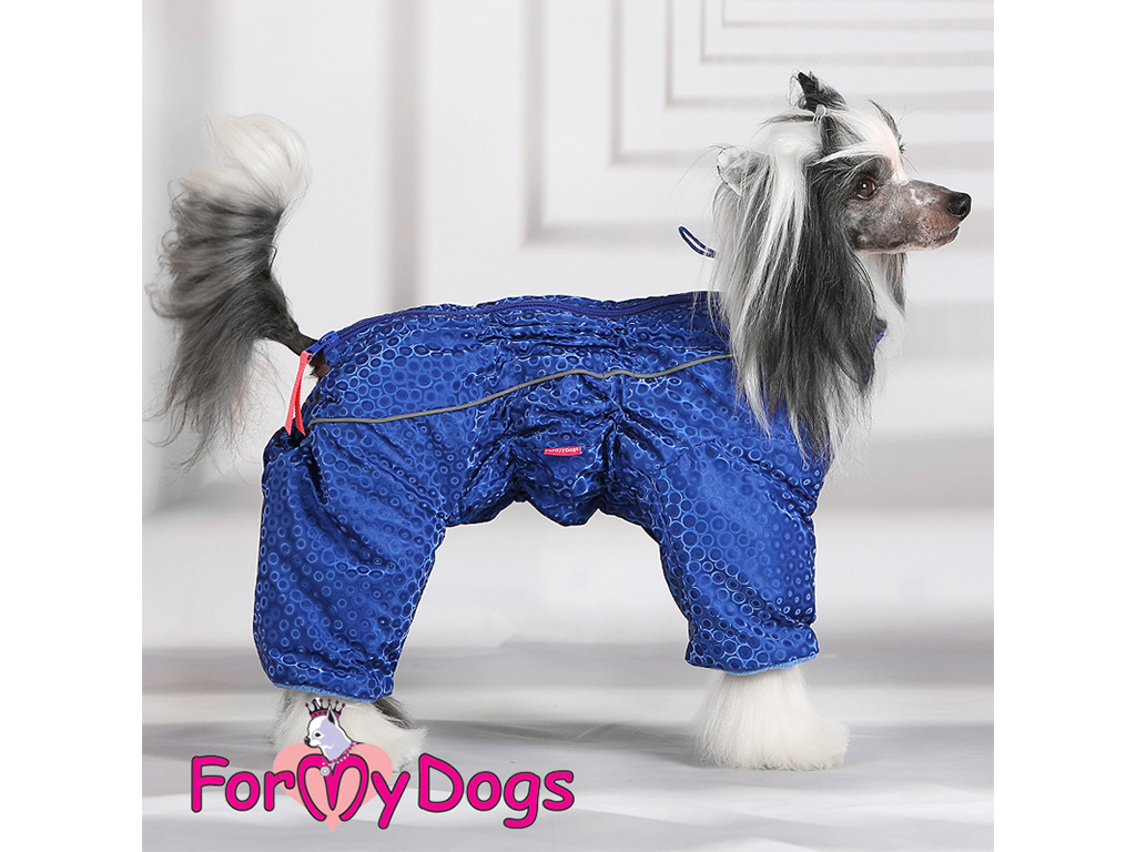 FOR MY DOGS Overal BLUE, modrý 20/XXL