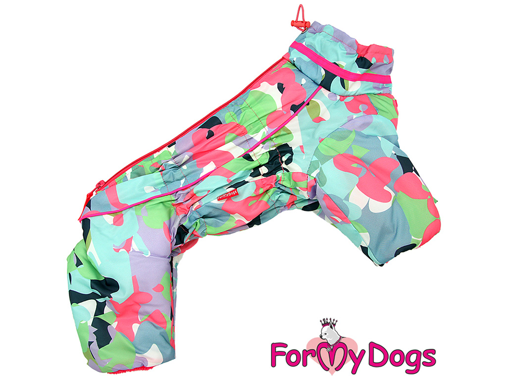 FOR MY DOGS Overal SPRING COLOUR, multicolor 16/L