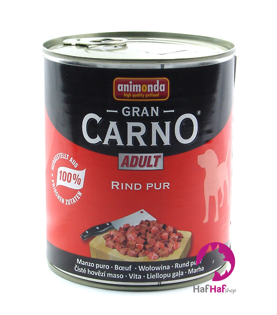 Animonda Gran CARNO ADULT Rind Pur 800 g