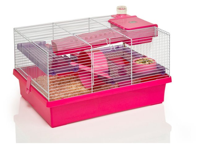 OPTIONS Klec Pico Hamster pro hlodavce Barva: stříbrná