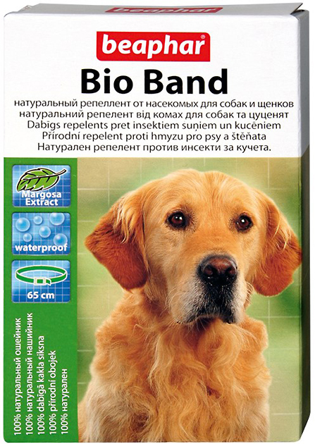 Beaphar Antiparazitní obojek BIO BAND 65 cm