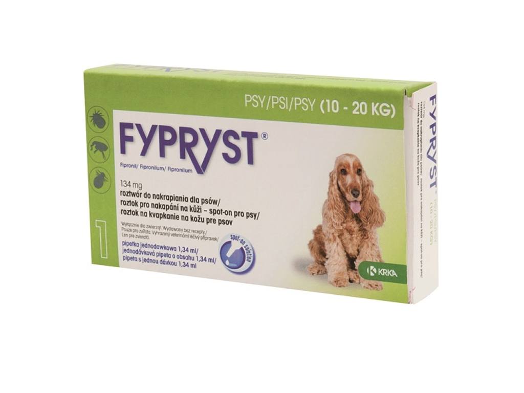 FYPRYST spot on dog M (pro psy 10-20 kg)