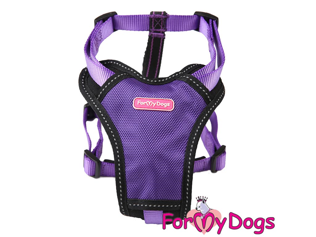 FOR MY DOGS Postroj PURPLE Fialový Velikost: L