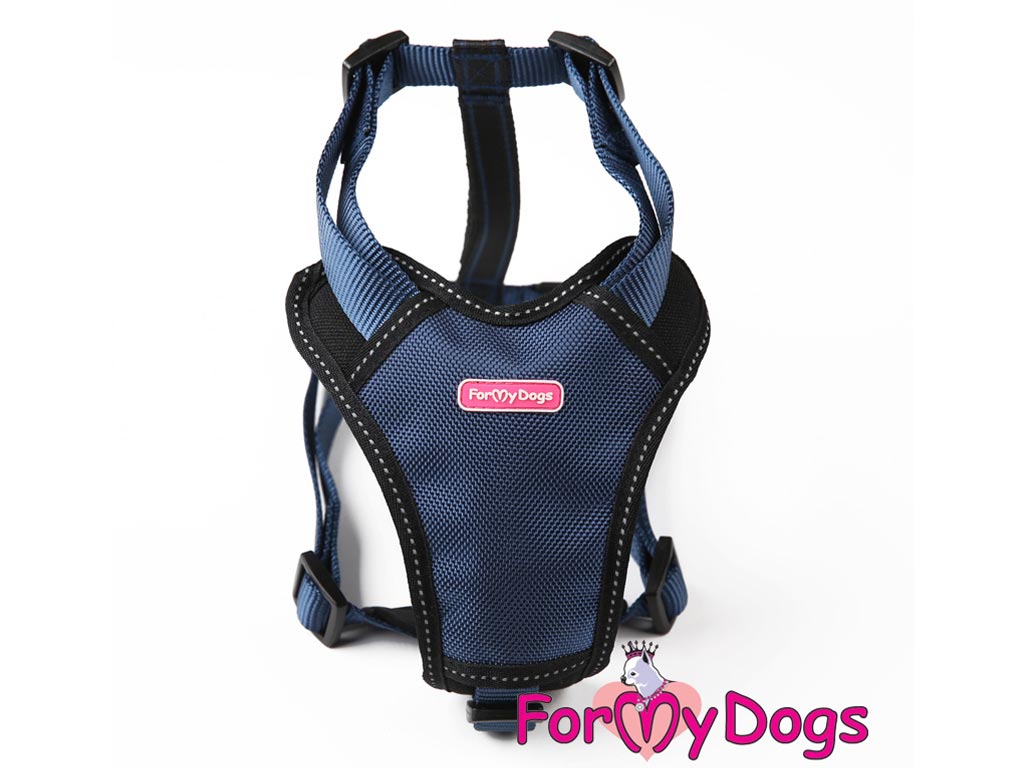 FOR MY DOGS Postroj BLUE Modrý Velikost: XS