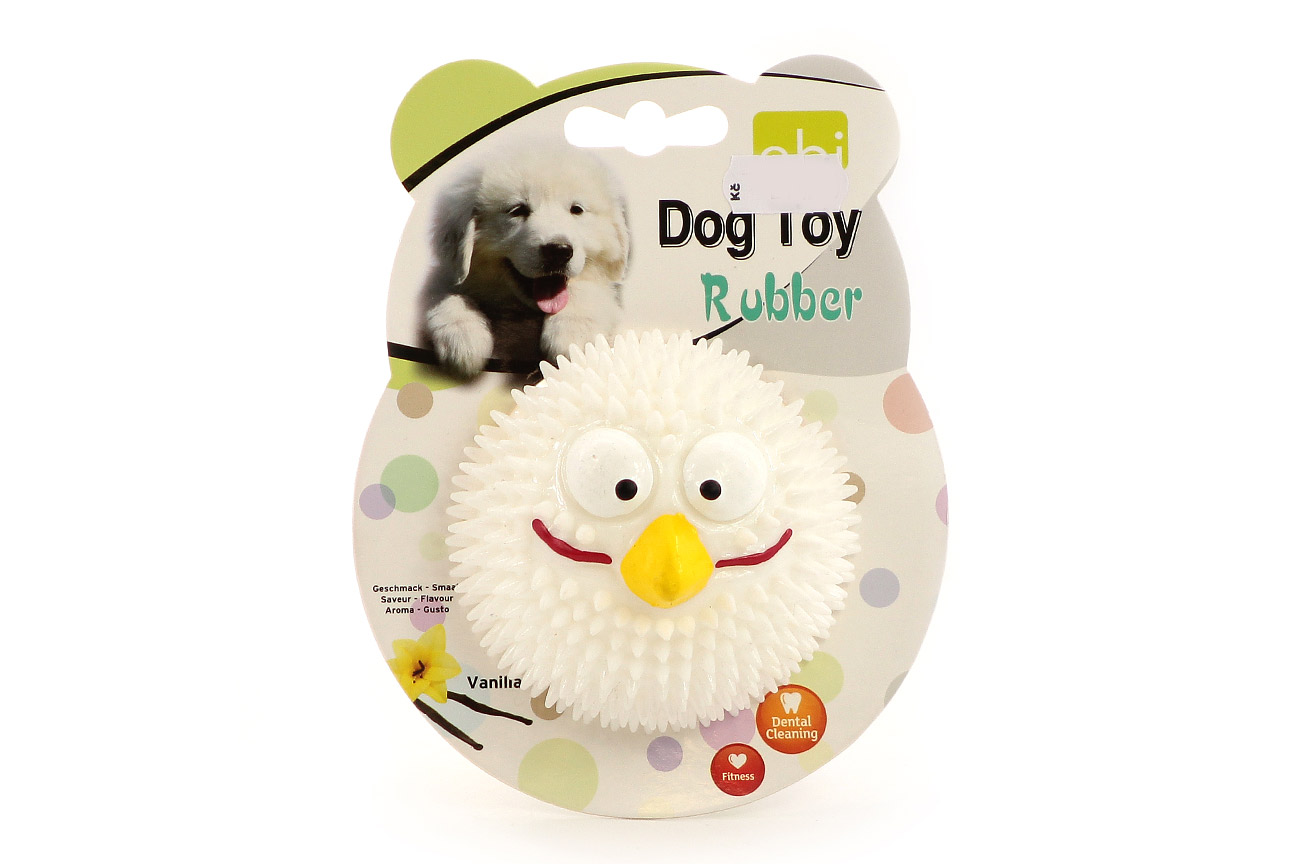 EBI Hračka pro psy EBI – vanilkový míček, bílý Velikost: M