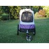 kocarek pro psy petstro safari fialovy 22