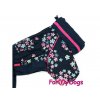 oblecek pro fenky plastenka flowers blue 2