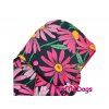oblecek pro fenky plastenka flowers black 4
