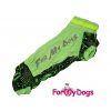 oblecek pro psy jezevciku plastenka green neon