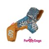 oblecek pro psy overal fmd terracota blue 10