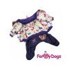 Obleček pro psy i fenky – overal BUTTERFLIES BLUE