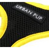 Hrudní postroj pro psy od URBAN PUP v neonově žluté barvě