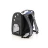 Průhledný batoh na psa do 4 kg NOBLEZA černý 3