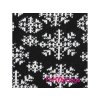 Svetr pro psy i fenky FMD – BLACK SNOWFLAKE, barva černo-bílá (3)