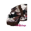 Obleček pro psy jezevčíků – pláštěnka BROWN CAMOUFLAGE 4