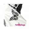 Obleček pro fenky – pláštěnka SILVER BUTTERFLY 8