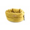 Pelíšek pro psy a kočky PETSY BASKET ROYAL, hořčicový