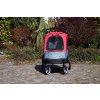 PetStro SILVER WING – kočárek pro psy s nosností 55 kg, barva červená 8