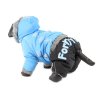 Oblečky pro psy – zimní šusťákový overal pro psy For My Dogs, modrý