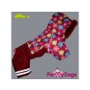 Obleček pro fenky – zimní overal FMD BURGUNDY DAISIES 4