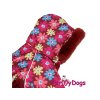 Obleček pro fenky – zimní overal FMD BURGUNDY DAISIES 7