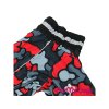 Obleček pro větší fenky – pláštěnka RED CAMO, detail límce