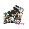 Obleček pro psy jezevčíků – pláštěnka FMD MULTI CAMO, detail límce