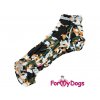 Obleček pro psy jezevčíků – pláštěnka FMD MULTI CAMO