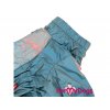 Obleček pro psy – pláštěnka FMD METALLIC BLUE, detail límce