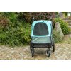 Kočárek pro psy PetStro SILVER WING, tyrkysově modrý (3)