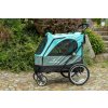 Kočárek pro psy PetStro SILVER WING, tyrkysově modrý (4)
