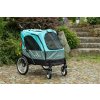 Kočárek pro psy PetStro SILVER WING, tyrkysově modrý (8)