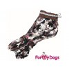Zateplená pláštěnka pro Welsh Corgi BROWN CAMOUFLAGE 6