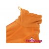 Obleček pro fenky – jednovrstvý flísový overal FMD BROWN FLEECE 2