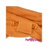 Obleček pro fenky – jednovrstvý flísový overal FMD BROWN FLEECE 4