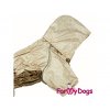 Obleček pro fenky – pláštěnka FMD BROWN METALLIC 5
