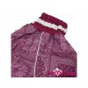 Obleček pro fenky velkých plemen – overal FMD VIOLET PATCHWORK, detail límce