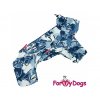 Obleček pro psy – pláštěnka FMD BLUE BLOT