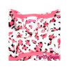 Obleček pro psy – lehký overal FMD LEO PINK WITH EARS, detail