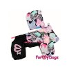 Pláštěnka pro fenky ForMyDogs PINK HOUNDSTOOTH 5