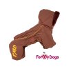 Zateplený obleček pro psy – zimní overal CHOCOLATE 4