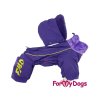 Obleček pro fenky – membránový zimní overal FMD PURPLE 3
