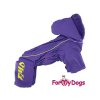 Obleček pro fenky – membránový zimní overal FMD PURPLE