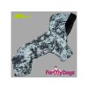 Zateplený obleček pro psy – zimní overal GREY/BLACK 6