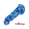Obleček pro psy jezevčíků– zimní overal FMD BLUE CAMOUFLAGE