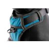 Modrý polstrovaný postroj pro psy Red Dingo Turquoise 2