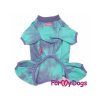 Obleček pro psy – overal FMD TURQUOISE 2