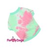 Tričko pro psy i fenky ForMyDogs GREEN/PINK