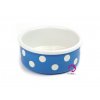 Miska pro psy BLUE POLKA DOT 2